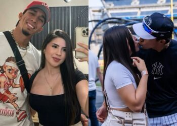 Yankeesov Oswaldo Cabrera dijeli selfie s djevojkom Ari u teretani nakon treninga donjeg dijela tijela