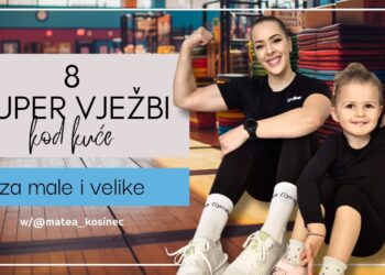 8 SUPER VJEŽBI KOD KUĆE // Fitness INFLUENCERICA na 1 DAN