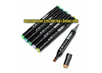 🎨 Dvostrani Markeri – Kreativnost bez granica