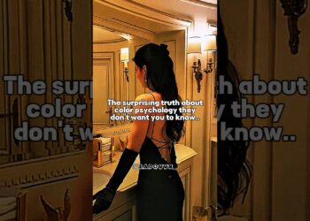 Iznenađujuća istina o psihologiji u boji koju ne žele da znate 🖤 #shorts #astetic #Fypy