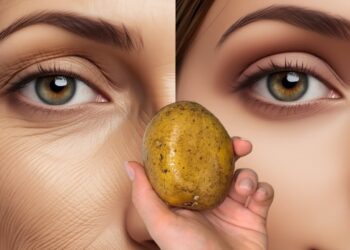 Krumpir briše sve bore na licu! Recepti za njegu kože protiv starenja