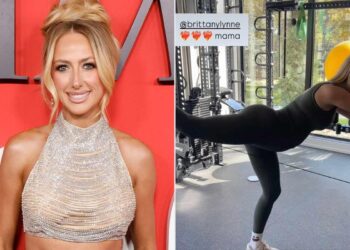 Trudna Brittany Mahomes trenira i pokazuje rastuću formu u teretani