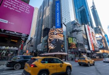 Dubrovnik blista na Times Squareu: značajan korak u globalnoj promociji