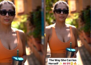 Malaika Arora se vraća u teretanu u zapanjujućoj narančastoj kombinaciji, oduševljava obožavatelje | Pogledajte