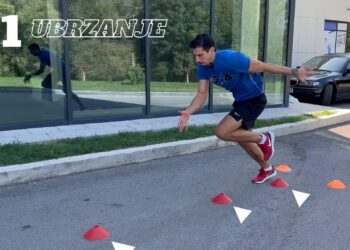 10 najboljih vježbi za UBRZANJE (#1 Čunjevi) | SuperSonic Athletes