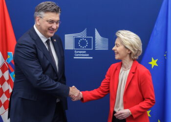 Iz Leyen susreće hrvatskog premijera: Fokus na Ukrajinu, Balkan i Kosovo