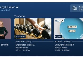 Povezana fitness platforma Echelon integrira se s Amazon AI