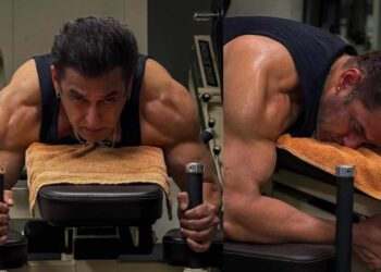 Salman Khan, 59, pokazuje svoju mišićnu tjelesnost u teretani samo nekoliko sati nakon što je primio nove prijetnje smrću