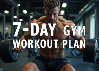 Tjedni plan vježbanja u teretani: Ojačajte mišiće i unaprijedite kondiciju