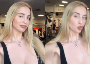 Glamurozna TV voditeljica Real Madrida u atraktivnom izdanju dok obožavateljima predstavlja očaravajući videozapis za vježbanje u teretani nakon što je započela novi posao