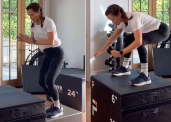 Jennifer Garner sija trudom dok demonstrira svoje vještine skakanja u impresivnom videu za vježbanje
