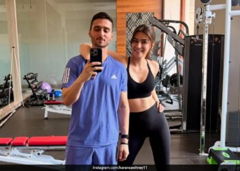 Kriti Sanon dijeli osmijehe nakon jutarnje sesije s trenerom