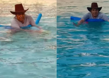 Dharmendra dokazuje da je dob samo broj svojim najnovijim plivanjem