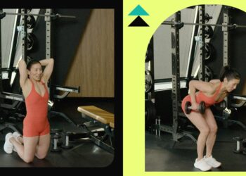 10-minutni trening bicepsa i tricepsa s bučicama – osnovni program prema videozapisu