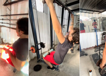 Video kubanac prvog dana u teretani koji oluja uzima na TikToku