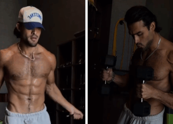 Taj treći noga: X ocjena trenutka u Videozapisu o teretani Sam Asghari ne prolazi nezapaženo od strane Britney obožavatelja