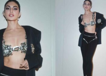 Jacqueline Fernandez oduševila obožavatelje u zapanjujućem crnom kristalnom odijelu