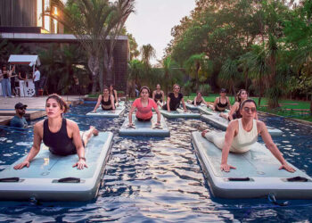 Ploviti, rastezanje, odmotavanje: Vježbe Aqua Boarda stvaraju valove