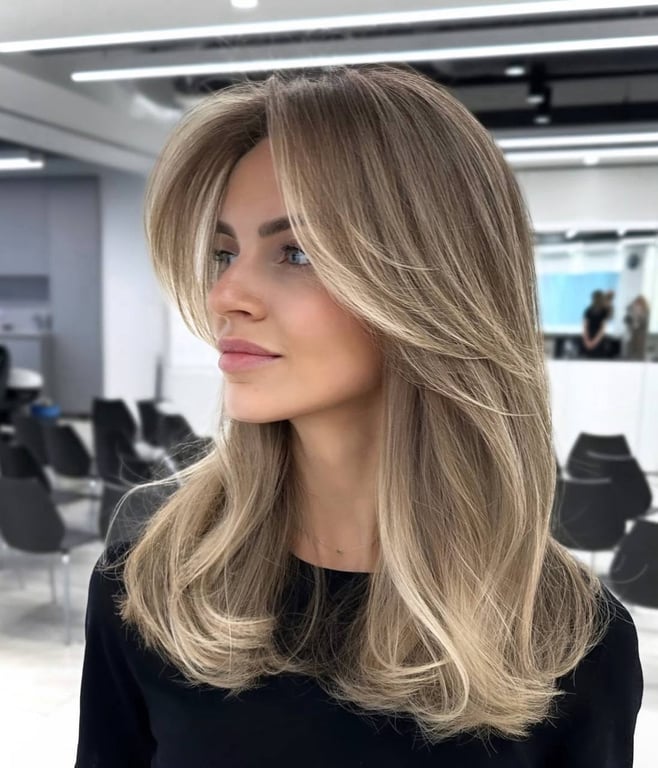 Balayage. Fotografija s Instagrama