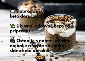 🥑 Keto Recepti za Slatki i Slani Doručak: Priprema Chia Pudinga i Još Mnogo Toga! 🍓🍳