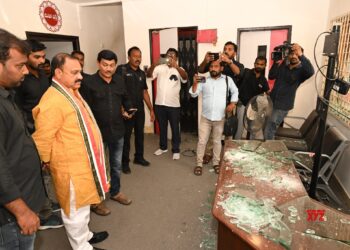 Čelnici BRS-a rezervirali su napad na ured Telugu News Channel