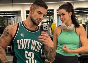 Natasa Stanković i Aleksandar Alex učinili selfieje za vježbanje konkurentnim sportom