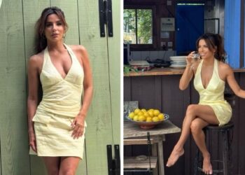 Modni trendovi 2025. – Eva Longoria predstavila trendi ljetnu haljinu, fotografija