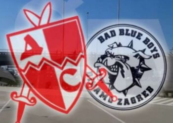 Borba između hrvatskih i srpskih navijača (video)