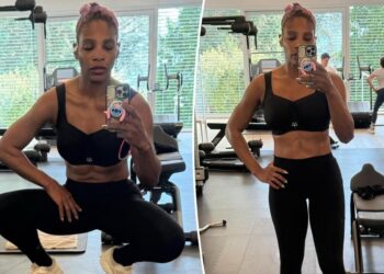 Serena Williams prikazuje toniranu figuru nakon vježbanja u teretani