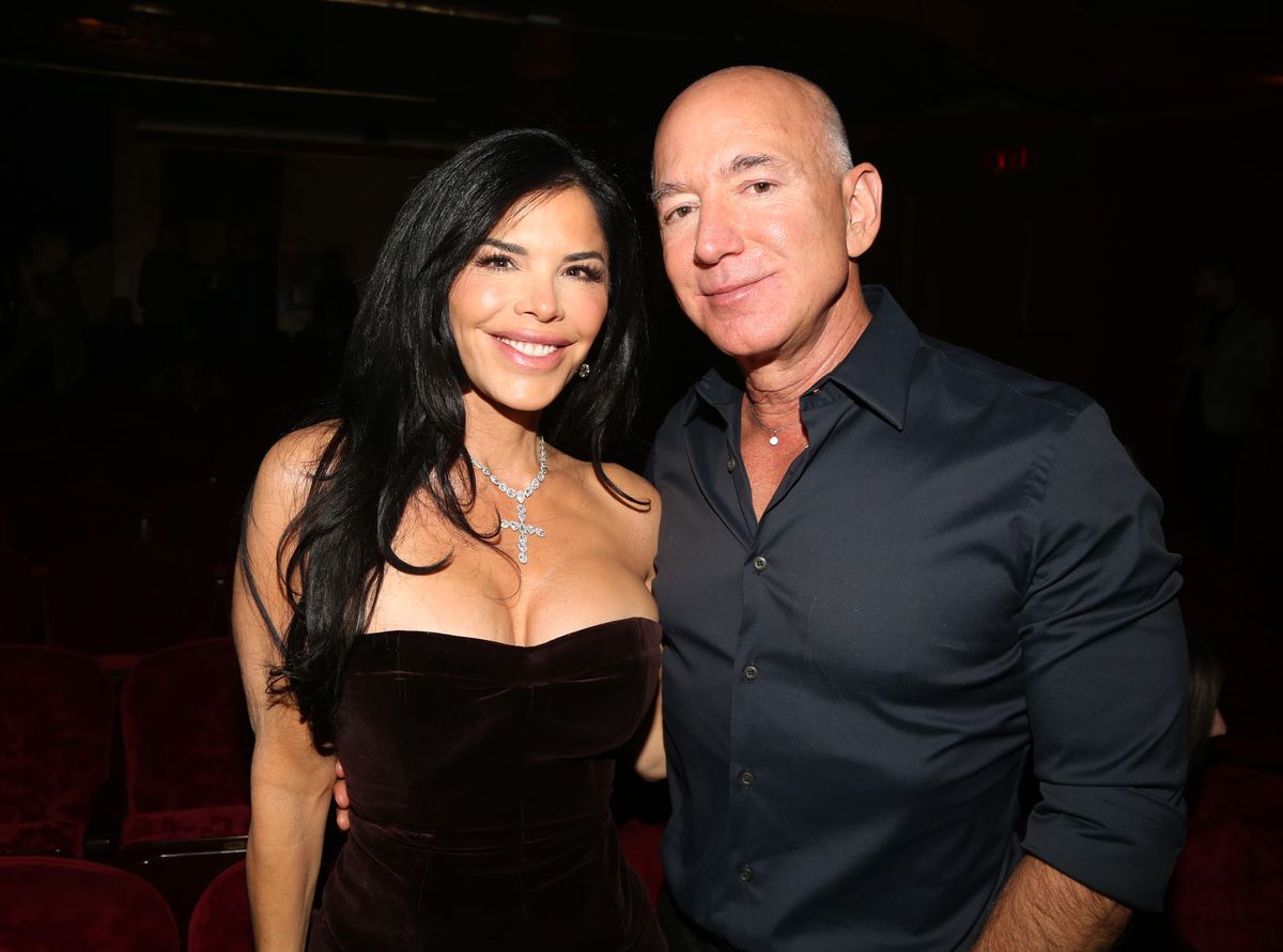 Lauren Sanchez i Jeff Bezos u uvodnoj noći 'Sunset Blvd'