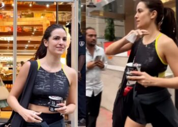 Video: Natasha Stanković uživala je u laganoj šetnji nakon svoje rutine vježbanja