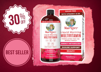 Amazon ima MaryRuth’s dnevne tekuće vitamine s cijenom od 36 dolara na rasprodaji.