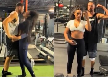 Megan Thee Stallion izvodi fizičku vježbu s NBA zvijezdom Klay Thompsonom u viralnom videu