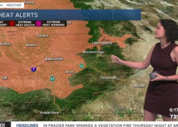 Trostruko znamenkasti toplinski savjetnik do utorka u većini kerna