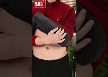 🔥Sezonska akcija 50% popusta【M-4XL】👔Muška premium kašmir dvodijelna topla majica s dugim rukavima