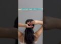 Viral Flower Claw Clip frizura #kratke hlačice#viralshort #frizura #clawcliphairstyle #hairtutorial