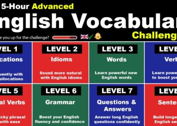 5-satni napredni engleski vokabular izazov!