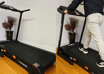 THERUN traka za trčanje s automatskim nagibom: pregled sklopive kućne teretane