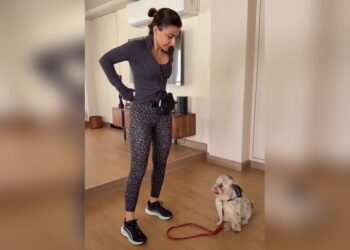 Plan za teretanu Sohe Ali Khan postaje zabavna potraga za psićima