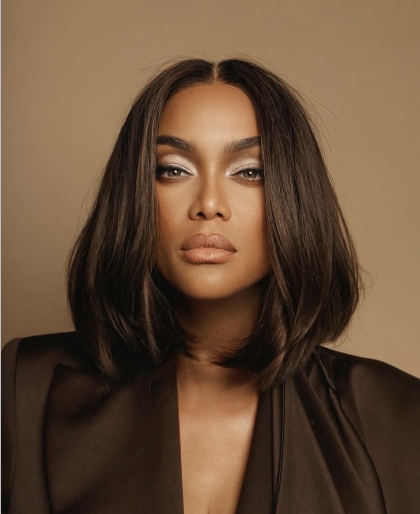 Tyra Banks s čokoladno smešnim bobom