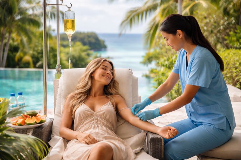 Iv hidratacija - putovanja i obilazak svijeta Vitaminoterapija: rastući trend među putnicima na Baliju