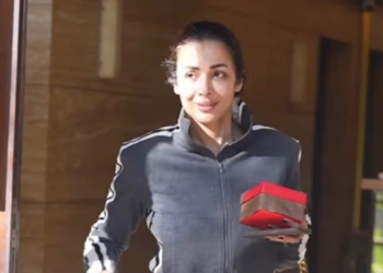 Ništa ne može odvratiti Malaiku Aroru od odlaska u teretanu, čak ni zimska hladnoća