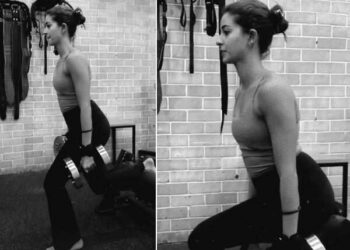 Ananya Panday pojačava vrućinu u teretani s bugarskim podijeljenim čučnjevima