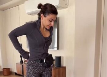 Plan za teretanu Sohe Ali Khan postaje zabavna jurnjava za pse.