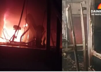 Veliki požar izbio u teretani Durg u ranim jutarnjim satima; Ljubitelji vježbanja su neozlijeđeni, ali oprema vrijedna tisuće kuna uništena.