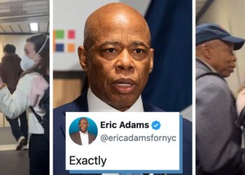 Bivši gradonačelnik NYC-a Eric Adams udario ženu nakon leta