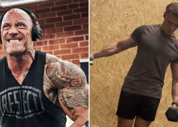 Isprobao sam brutalnu vježbu guranja od 30 setova Dwaynea Johnsona – evo kakav je stvarno osjećaj trenirati kao kamen