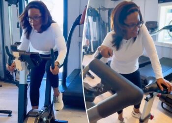 Oprah Winfrey vježba za iscrpljujućih 72 minuta do 72. rođendana