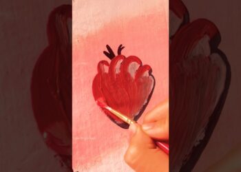 ❤️ Kaligrafija slikanja srca ❤️ #umjetnost #kratke hlače #kreativno #ljubav