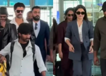 Rashmika Mandanna i Vijay Deverakonda stigli u zračnu luku Udaipur prije svog vjenčanja – Gledajte